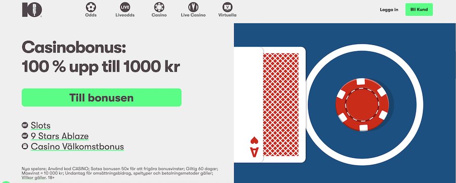10Bet Casino Bonus