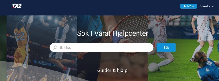 1x2 kundsupport