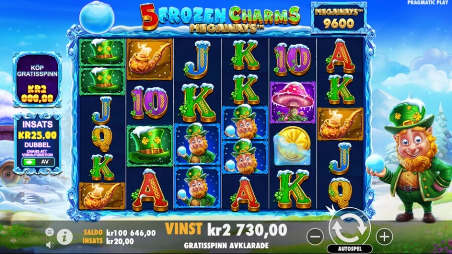 5 Frozen Charms Megaways slot