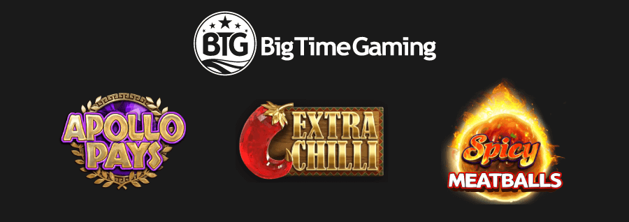 Big Time Gaming - populära spel