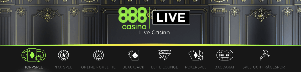 888 live casino