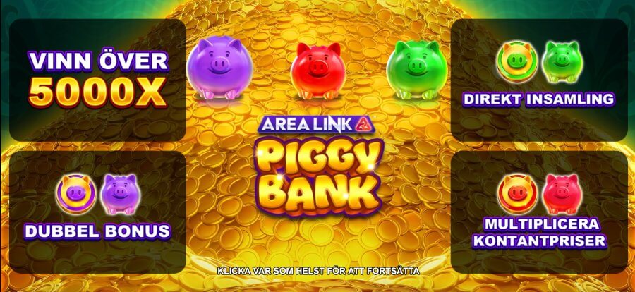 Area Link Piggy Bank