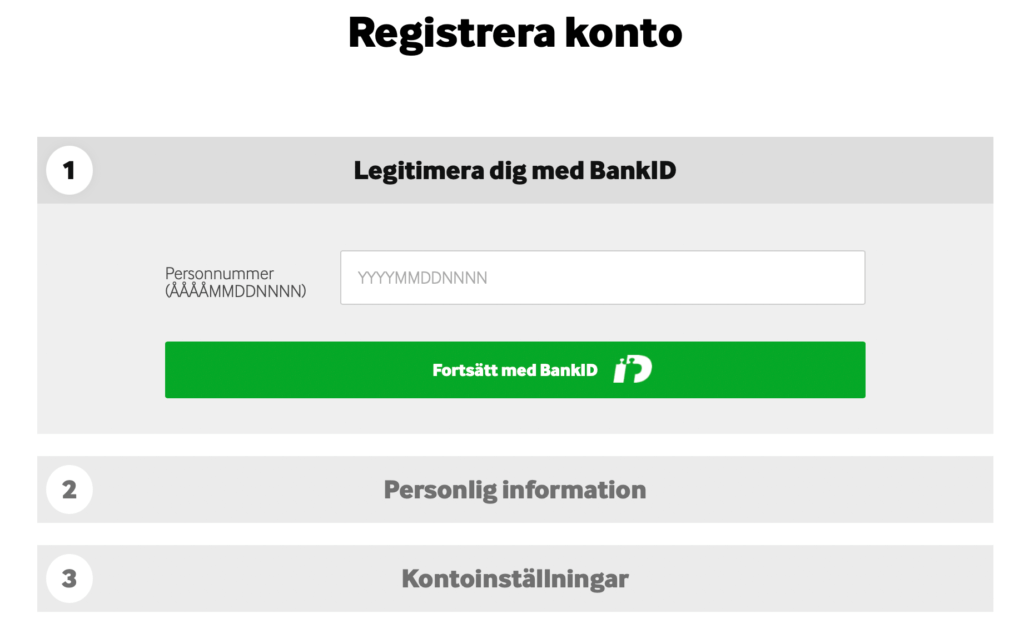 Betway registrering.