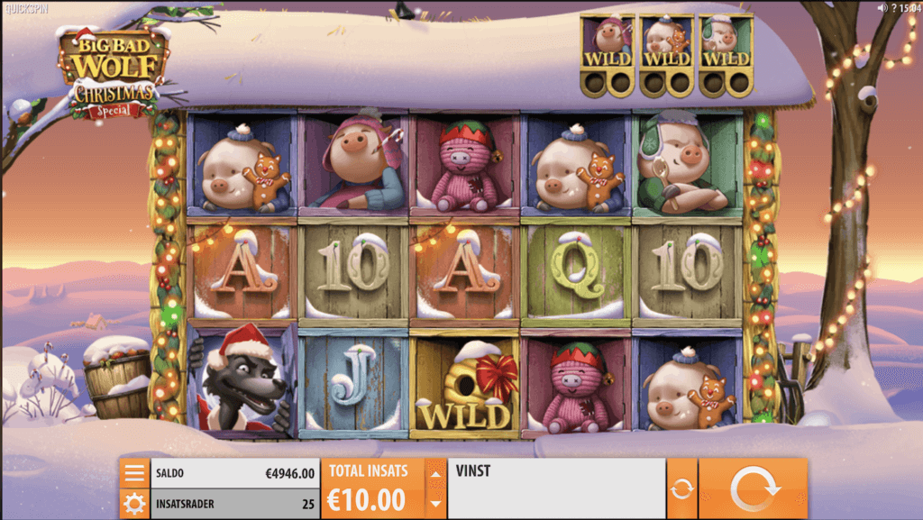 Big Bad Wolf Christmas Special Slot