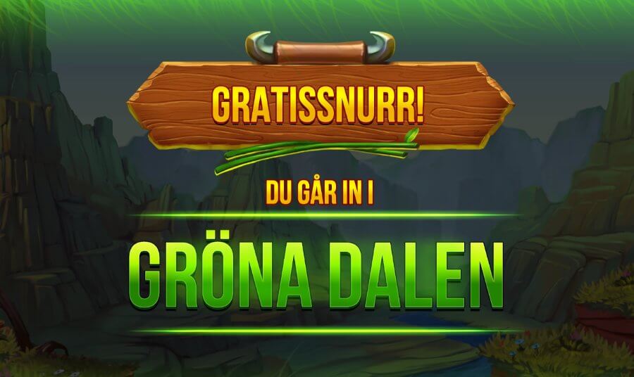 Bonusspel gröna dalen från Bison Battle.