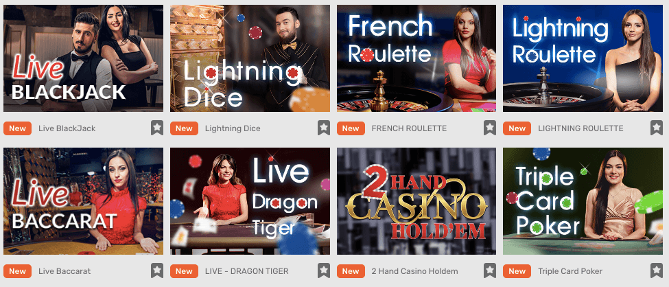 Campo Bet Live Casino