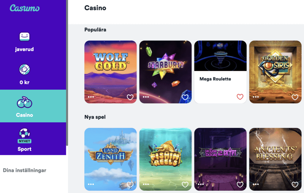 Casumo Free Spins