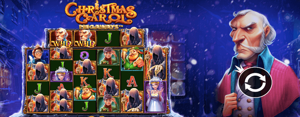 Christmas Carol Megaways slot. 