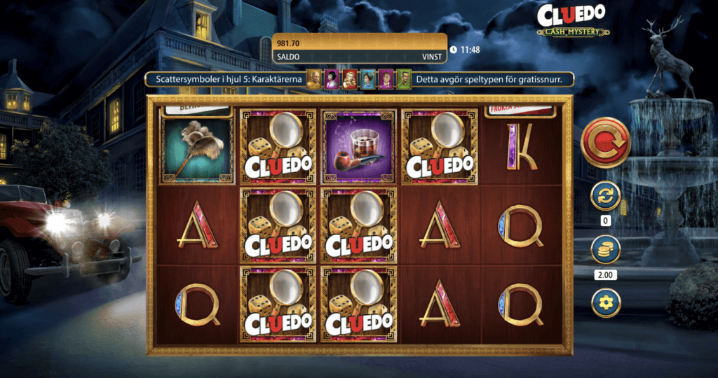 Cluedo WMS Gaming