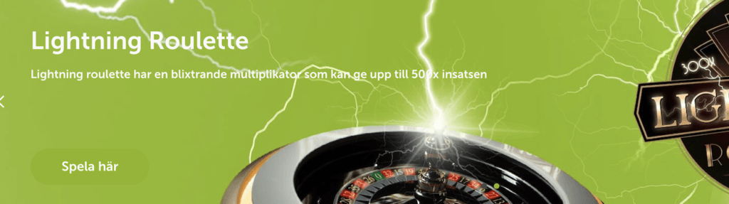 ComeOn Live Casino