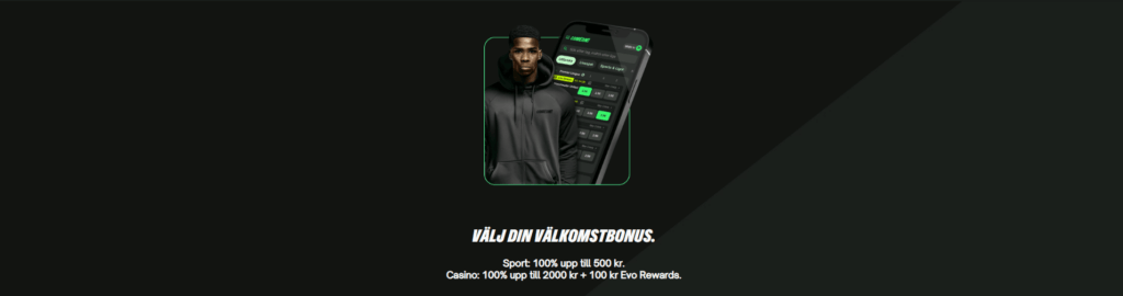 ComeOn bonus för nya spelare