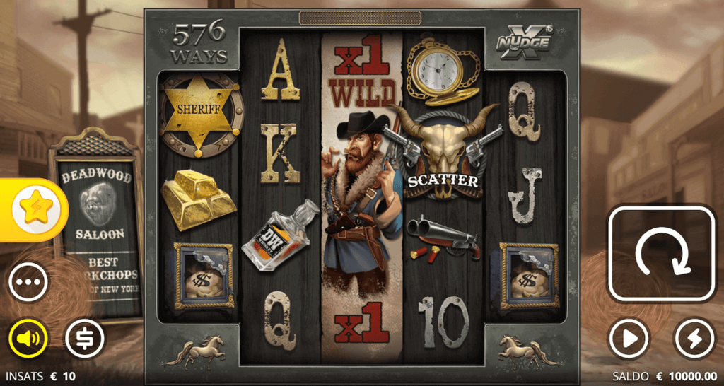 Deadwood spelplan.