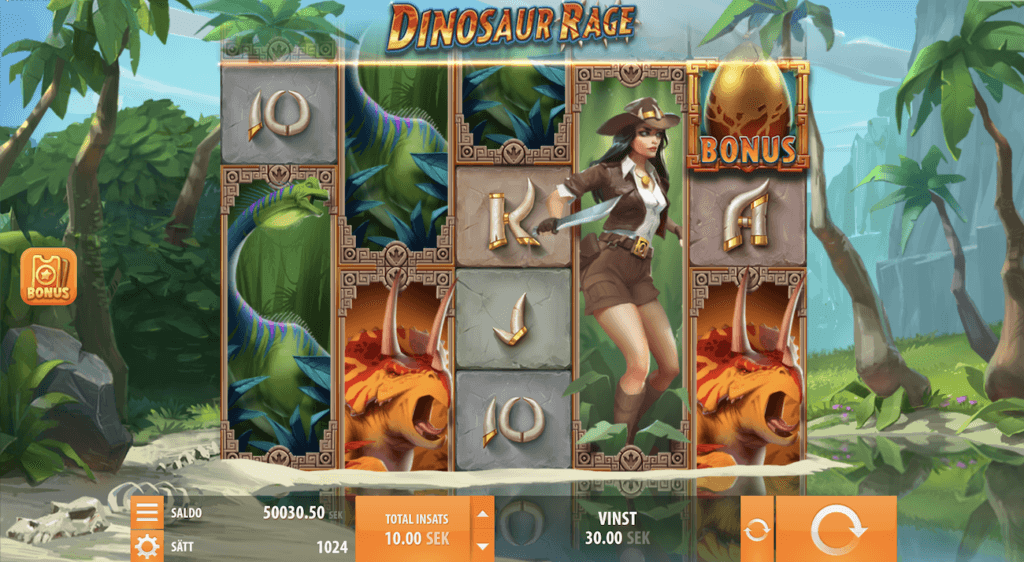 Dinosaur Rage slot