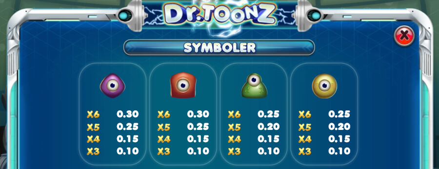 Dr Toonz Symboler