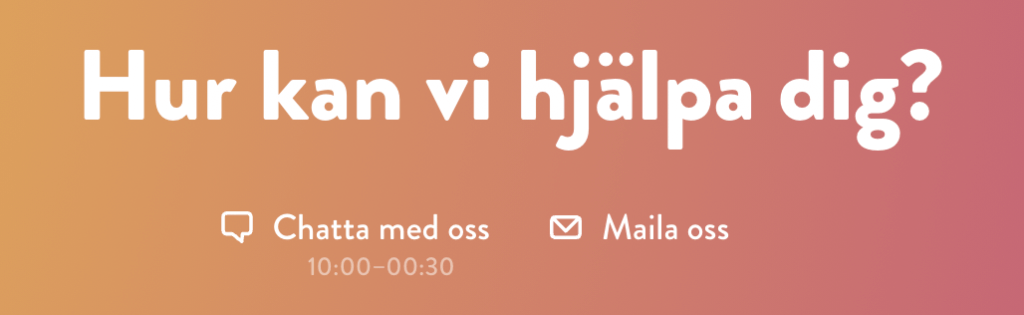 Dunder kundtjänst