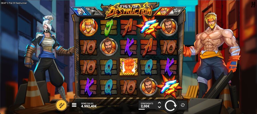 Fist of Destruction slot