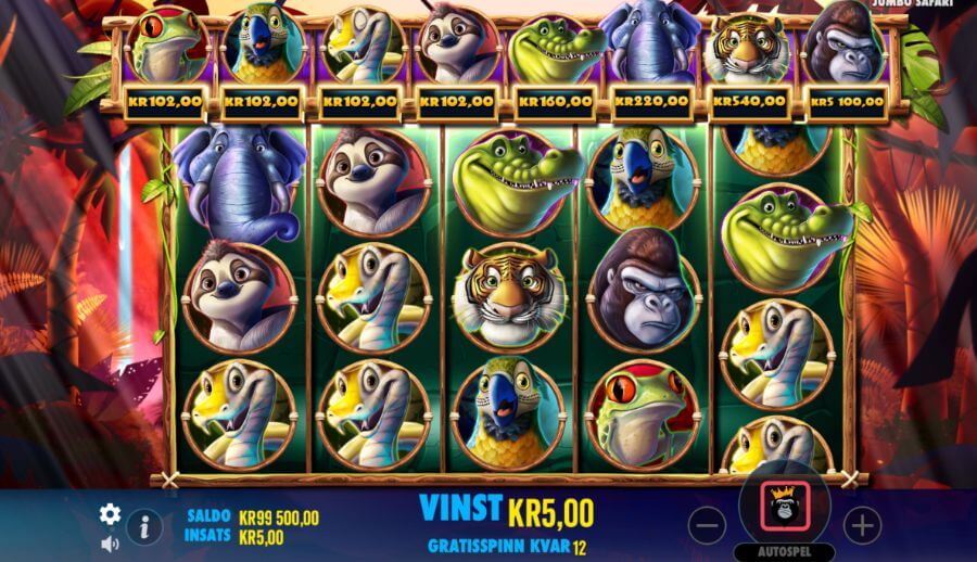 Free Spins i Jumbo Safari