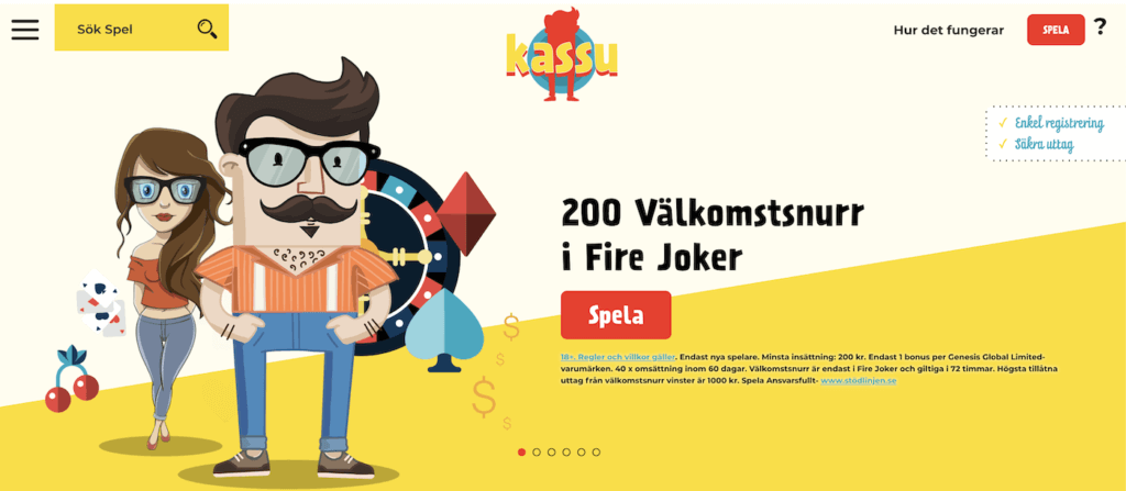 Kassu Casino utan konto
