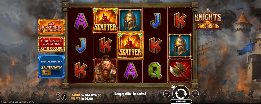 Knights vs Barbarians slot