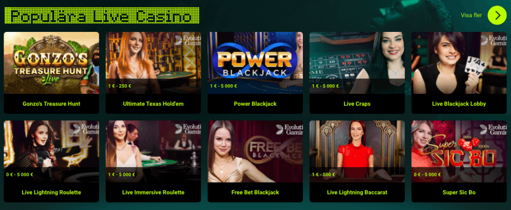 Karma live casino
