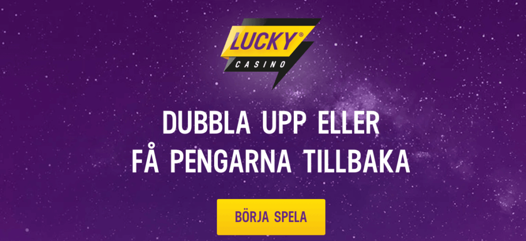Få Cashback bonus hos Lucky Casino