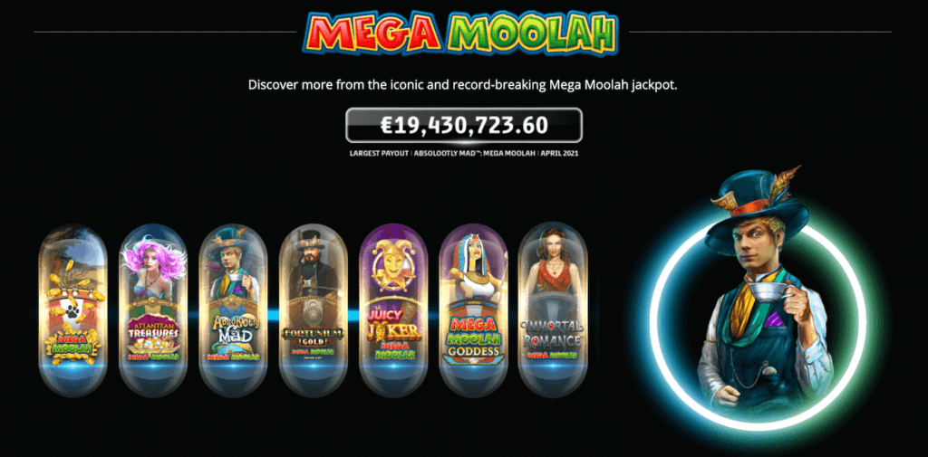 Microgaming Mega Moolah Jackpotts