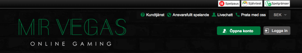 Mr Green online casino