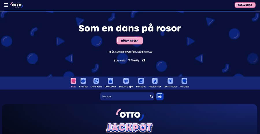 Otto Casino framsida