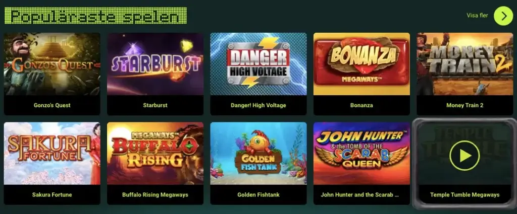 Karma casino spel