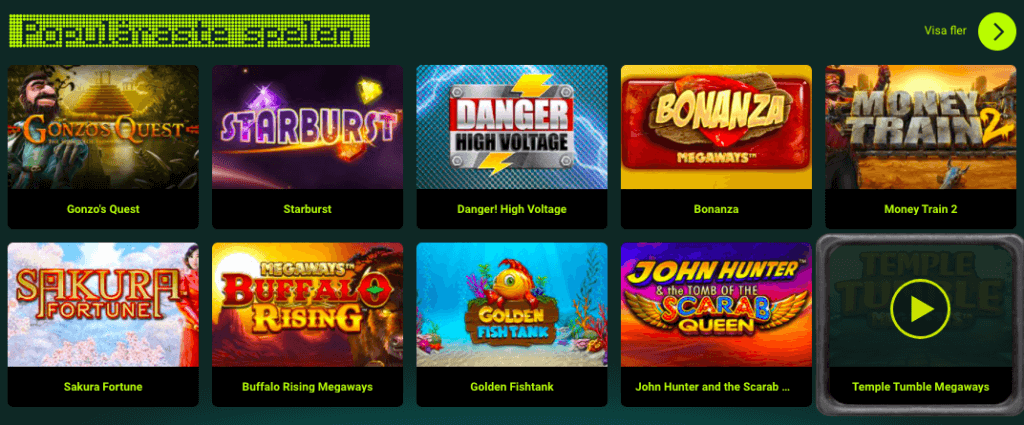 Karma casino spel