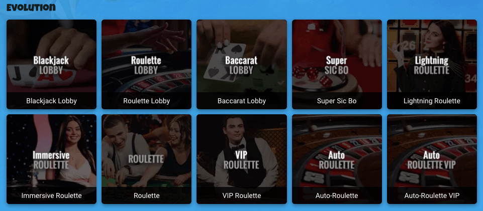 Prank Casino LIve Casino