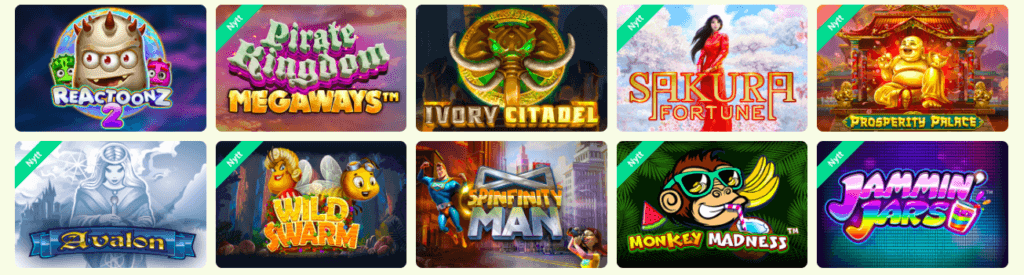 YoYo Casino spel