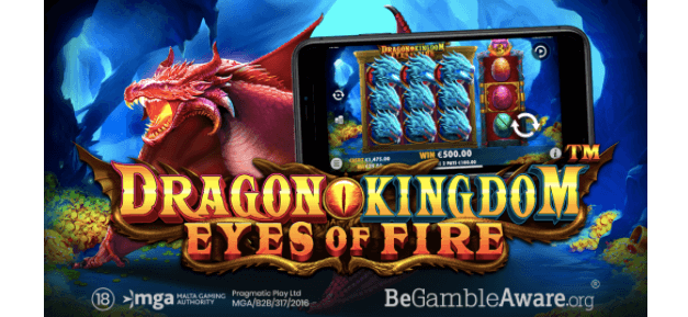 Dragon Kingdom – Eyes of Fire logga. 