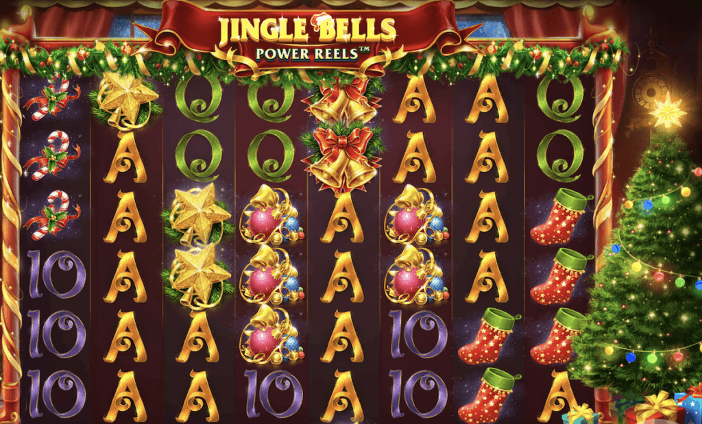 Jingle Bells Power Reels hezní znaky