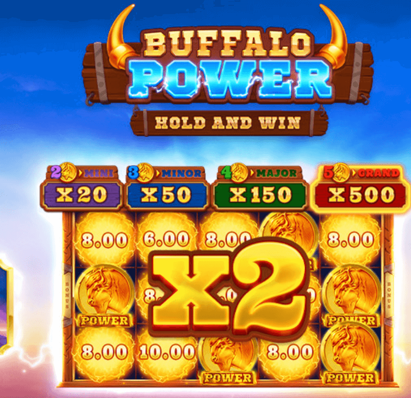 Buffalo Power Hold and Win bonusspel