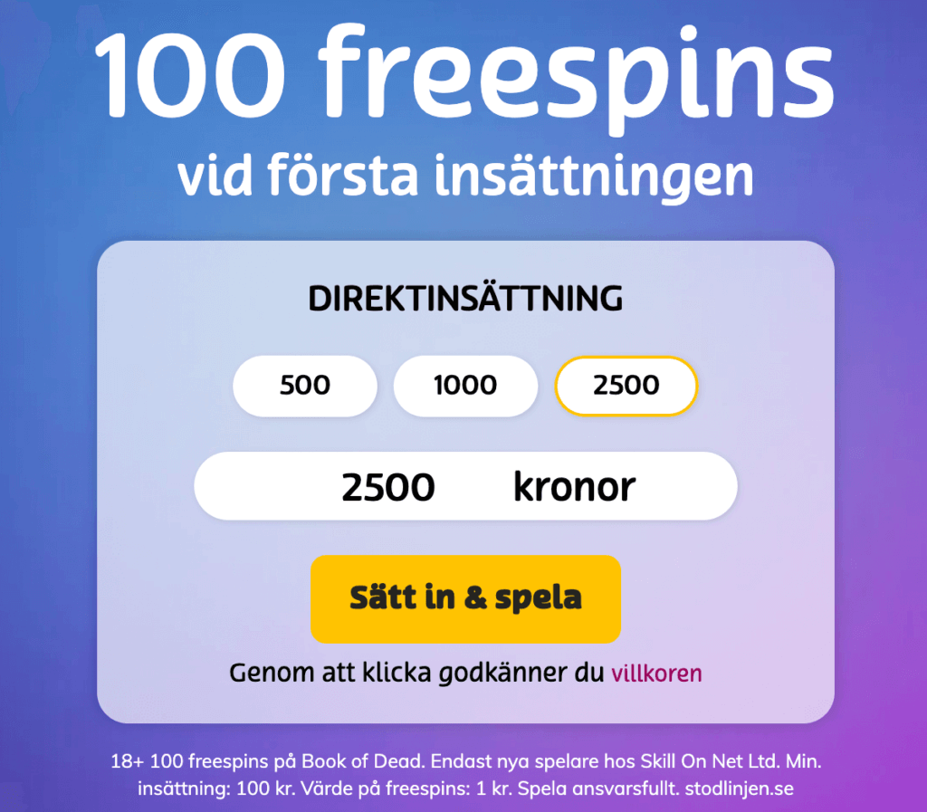 PlayOJO casino bonus