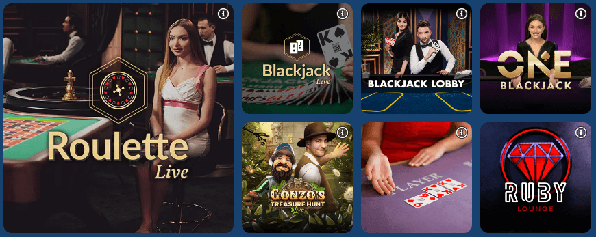 Hajper Live Casino