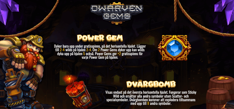 Dwarven Gems Megaways power gem