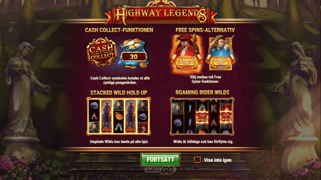 Highway Legends start