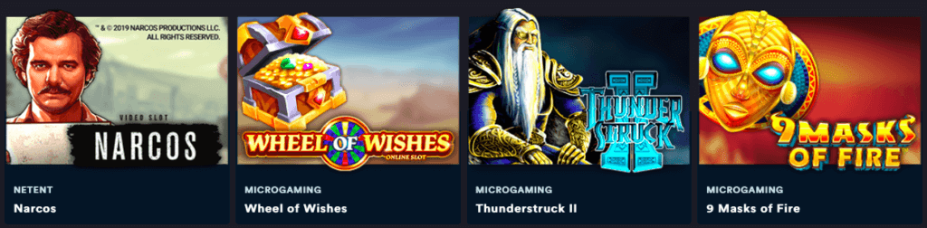 Slotsmillion Casino slots.