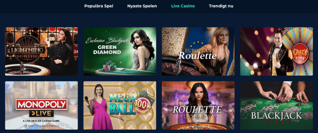 Casino Planet live casino