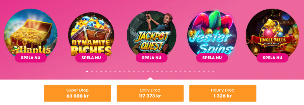 Lyllo Casino dagliga jackpottar