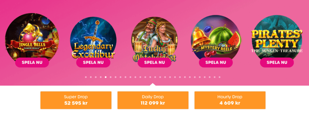 Lyllo Casino dagliga jackpottar