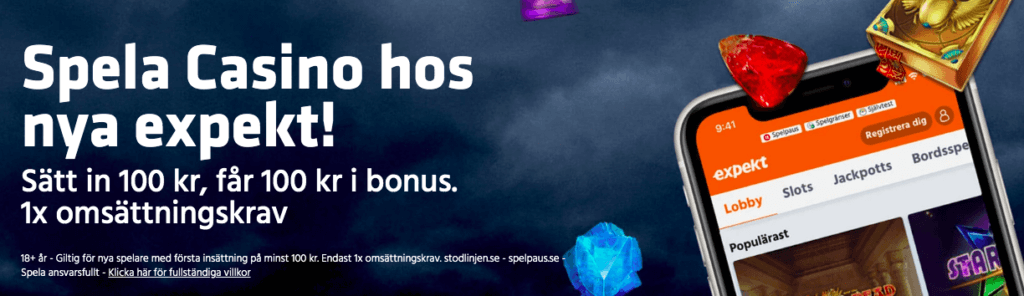 Expekt Casino bonus