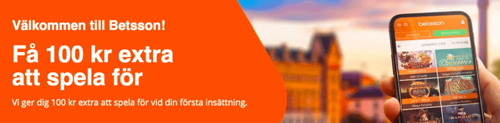 Betsson välkomstbonus