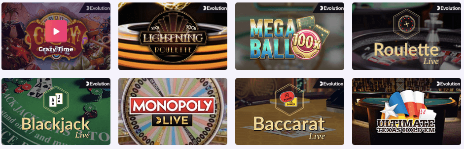 Slot Planet Casino live casino.
