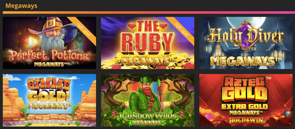 Snabbis Casino slots.