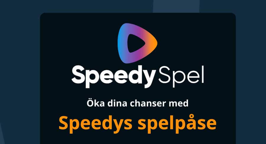 Välj din bonus i Speedys spelpåse