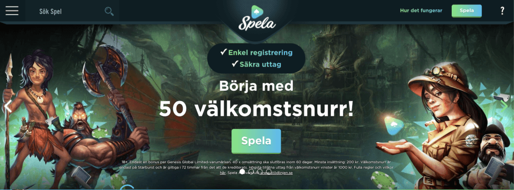 Spela Bonus