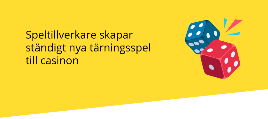 Speltillverkare skapar nya tärningsspel 